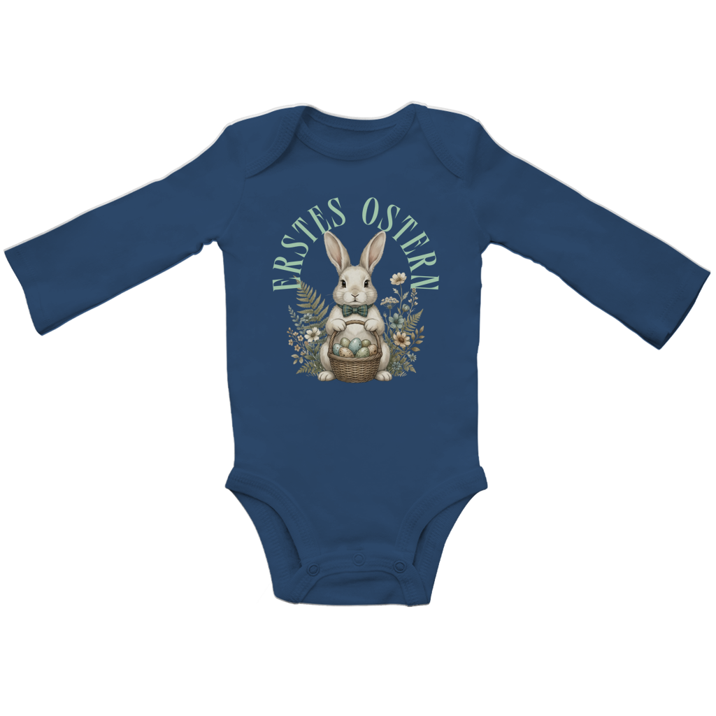 Bio Babybody Erstes Ostern personalisiert mit Namen