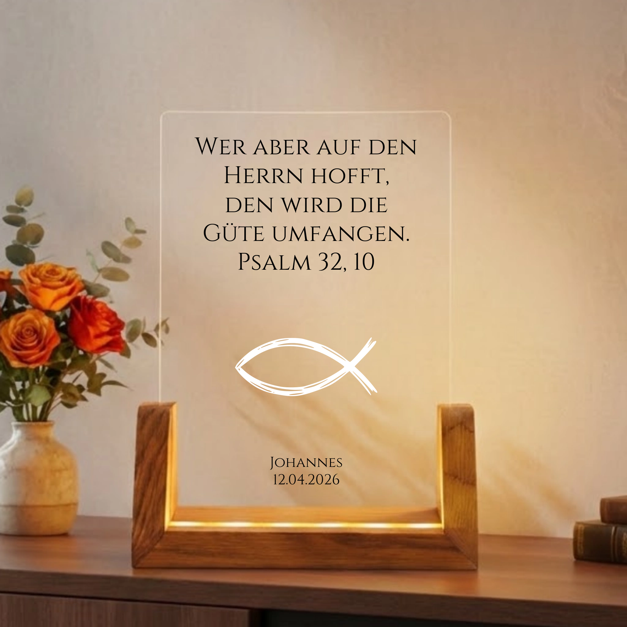 LED Lampe Geschenk zur Kommunion