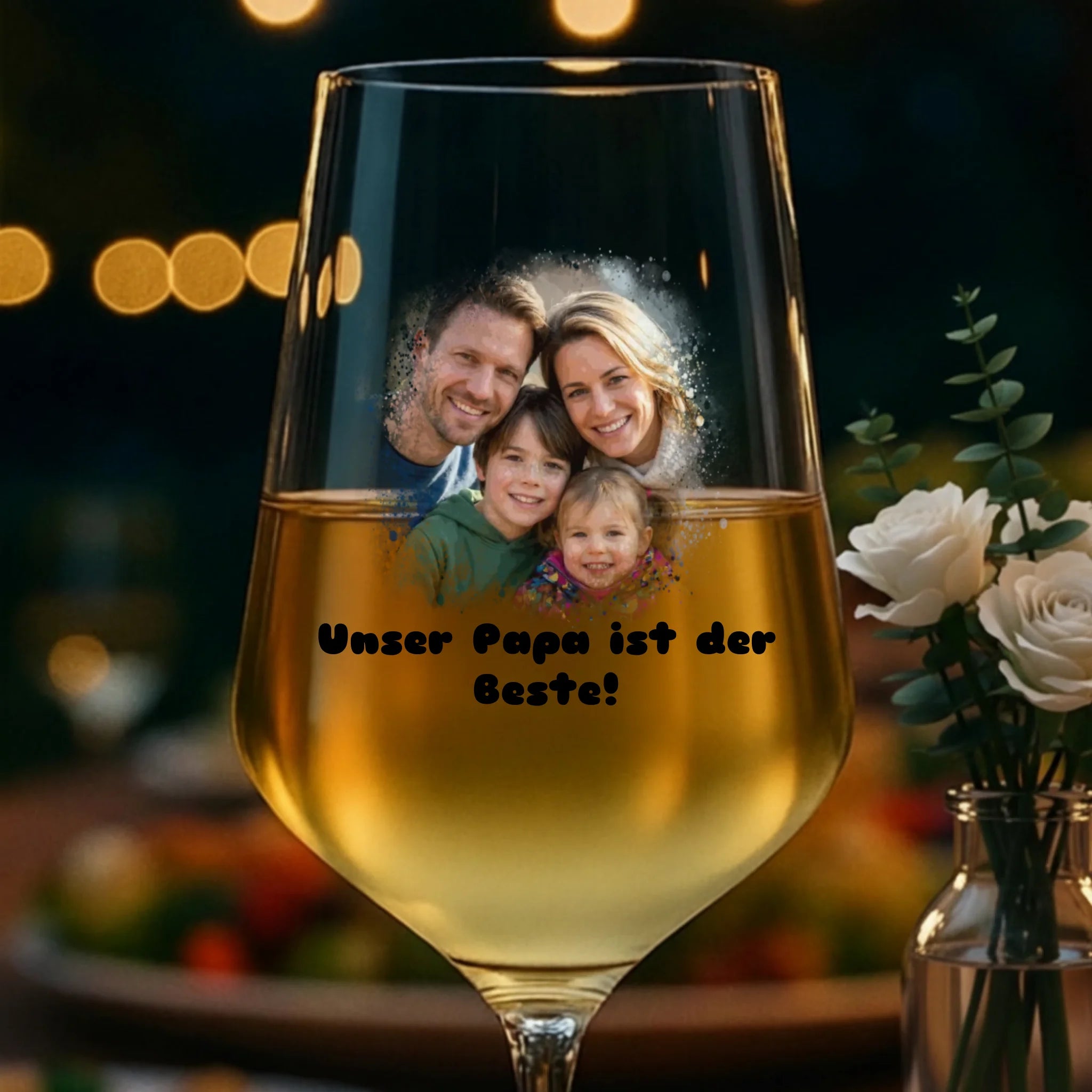 Weinglas personalisiert