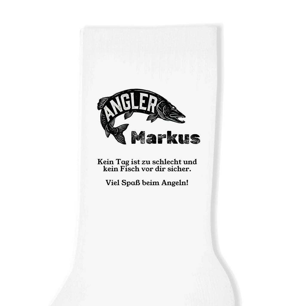 Personalisierte Socken weiß
