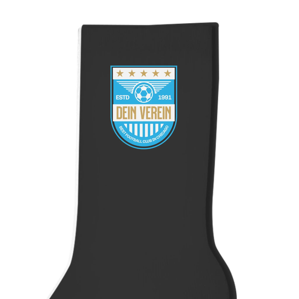 Personalisierte Socken schwarz