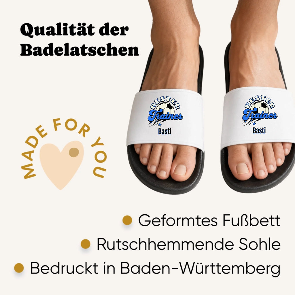Personalisierte Badeschlappen