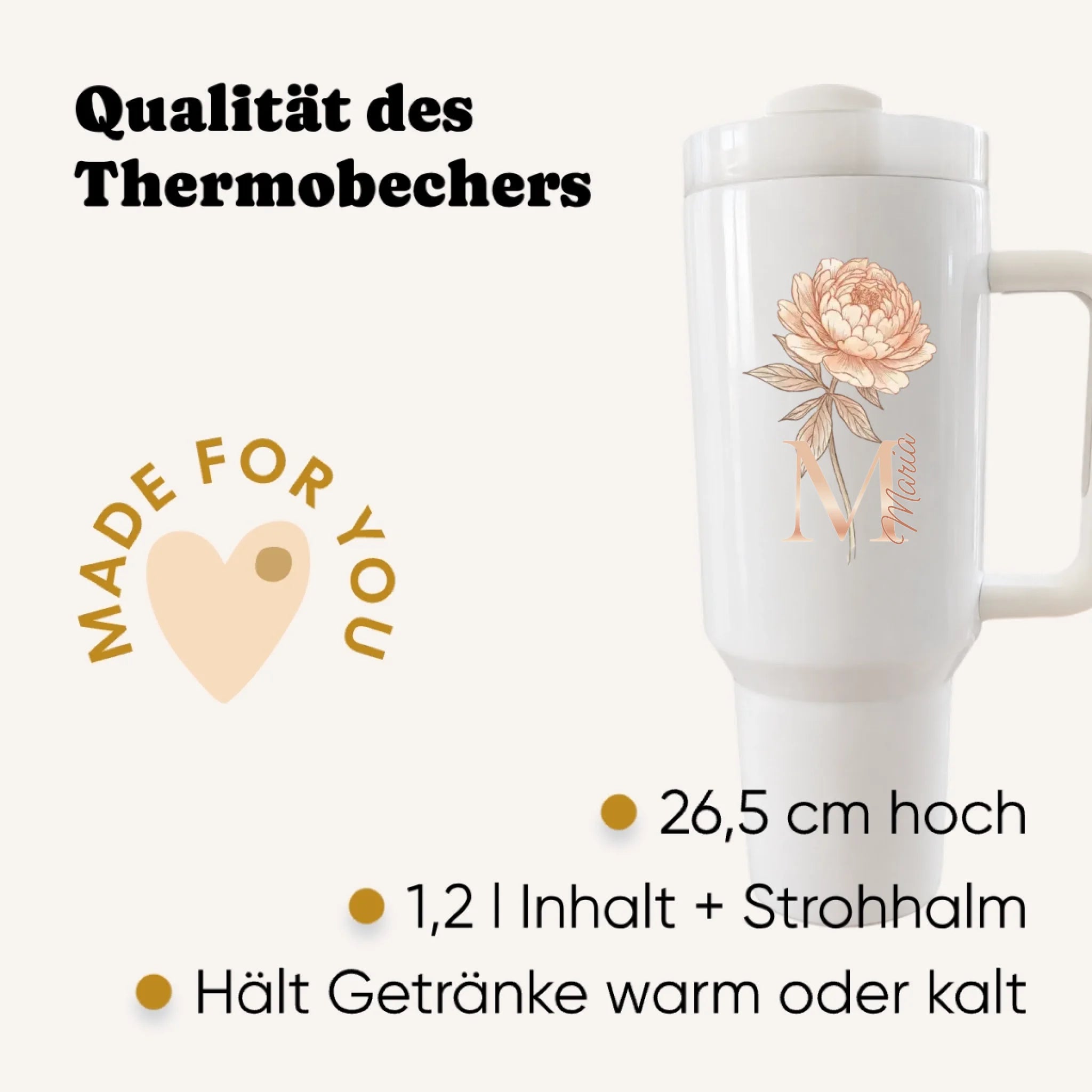 Personalisierter Thermobecher