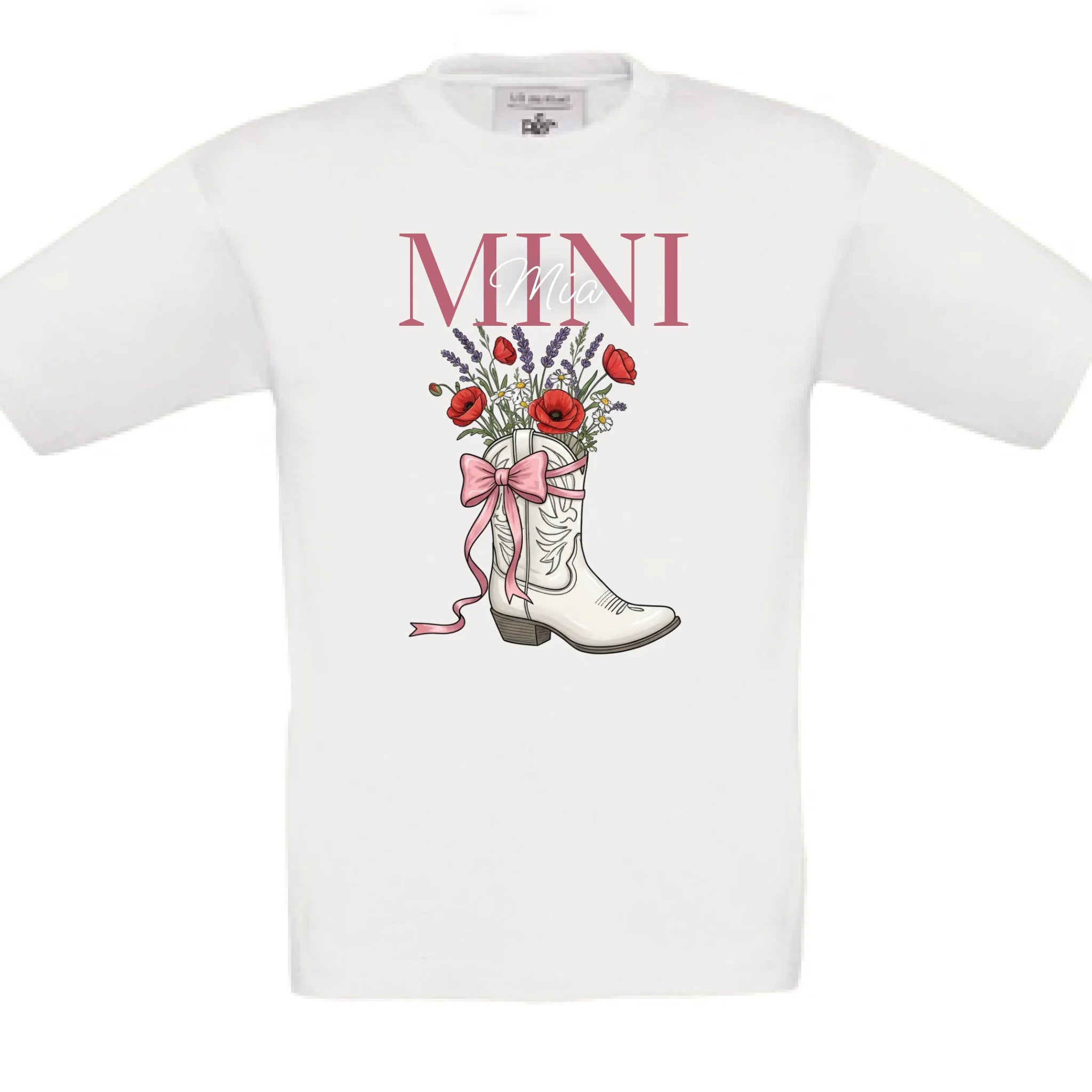 Personalisiertes T-Shirt Kinder - weiß