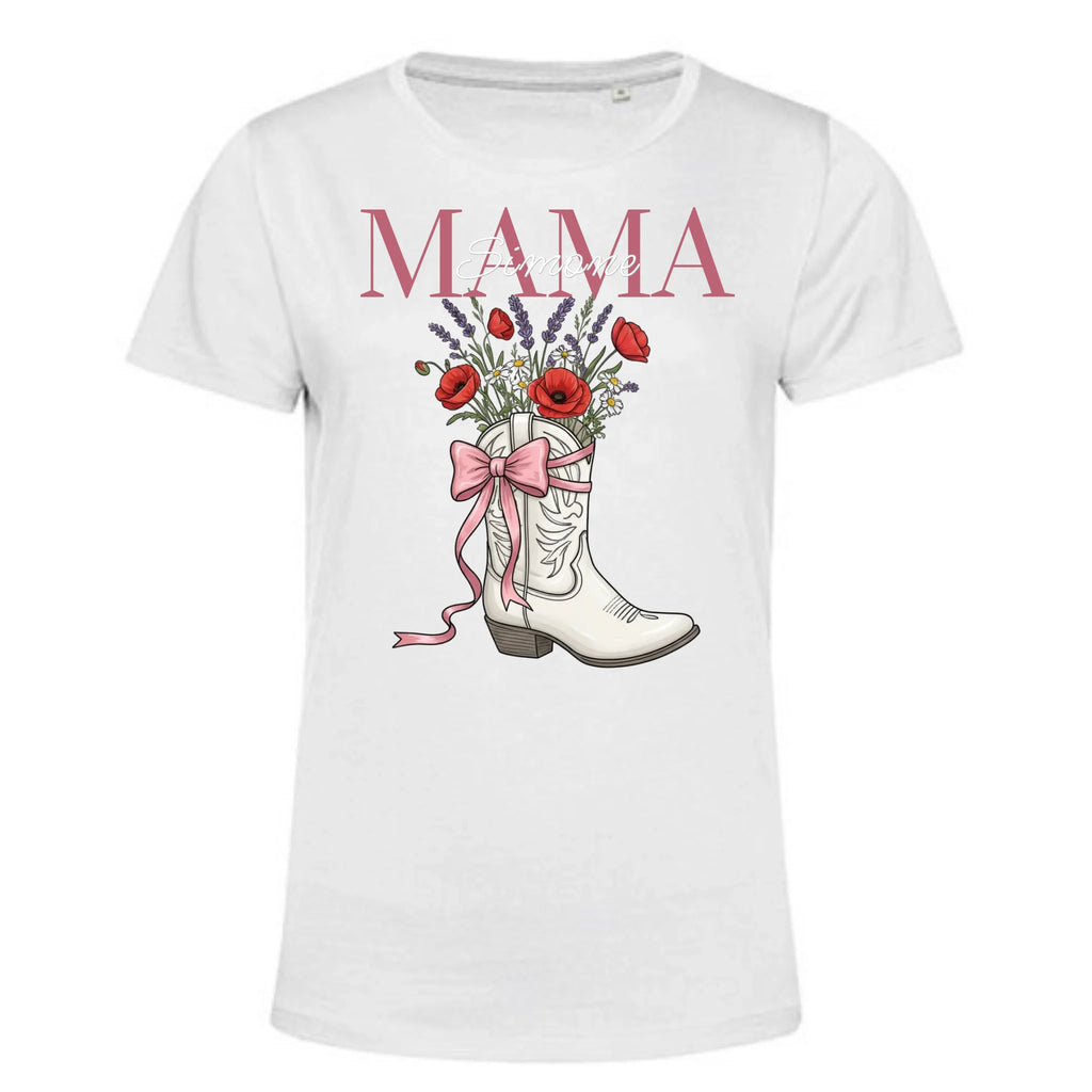 Personalisiertes T-Shirt Damen - weiß