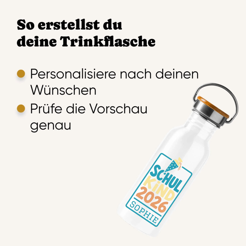 Personalisierte Trinkflasche