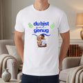 Personalisiertes T-shirt unisex - weiß