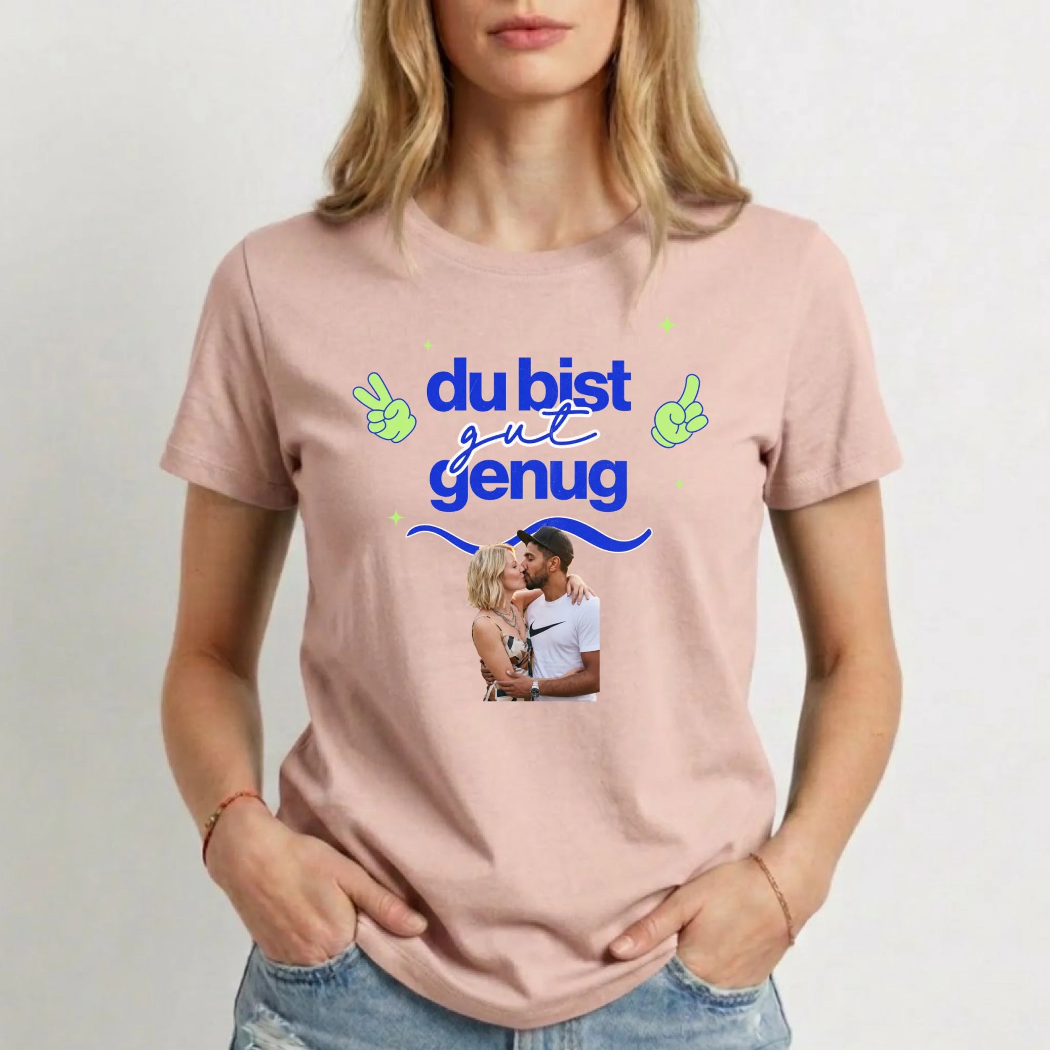 Personalisiertes T-Shirt Damen - rosa