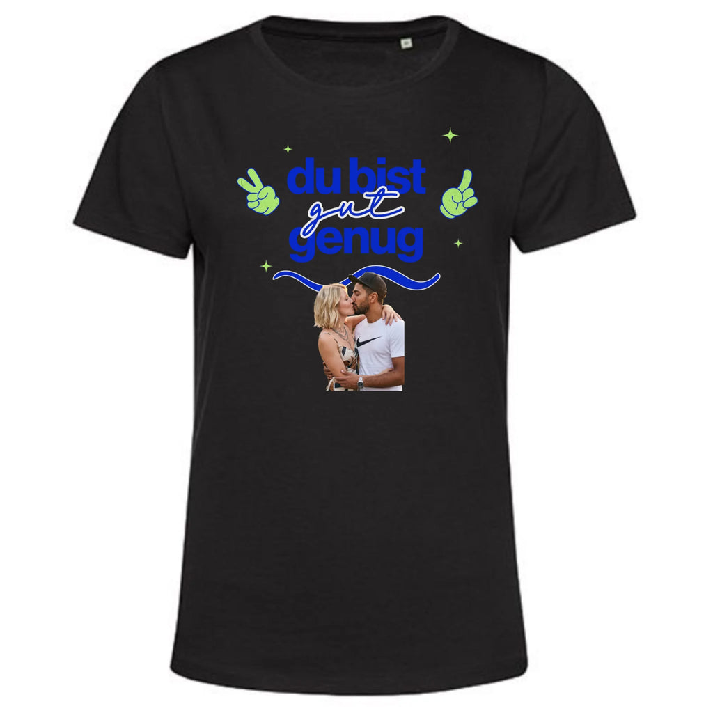 Personalisiertes T-Shirt Damen - schwarz