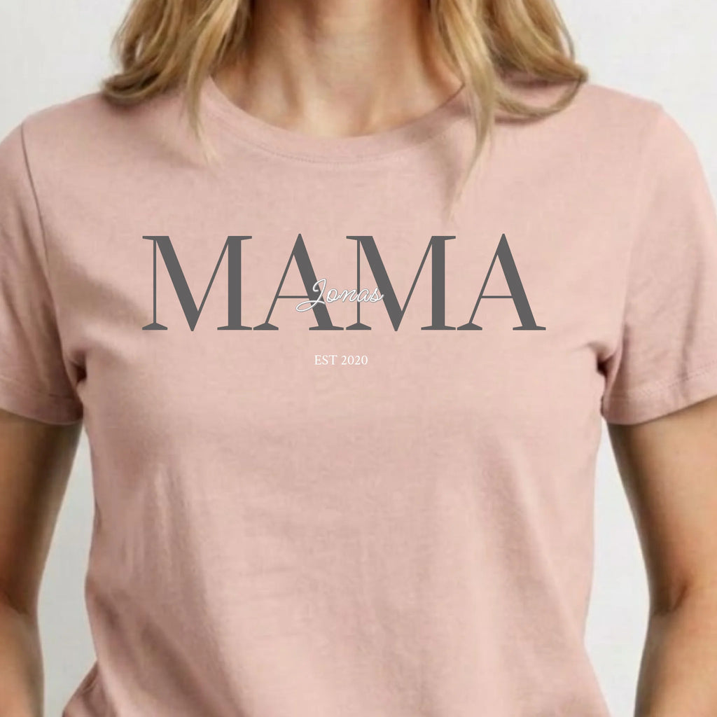 Personalisiertes T-Shirt Damen - rosa