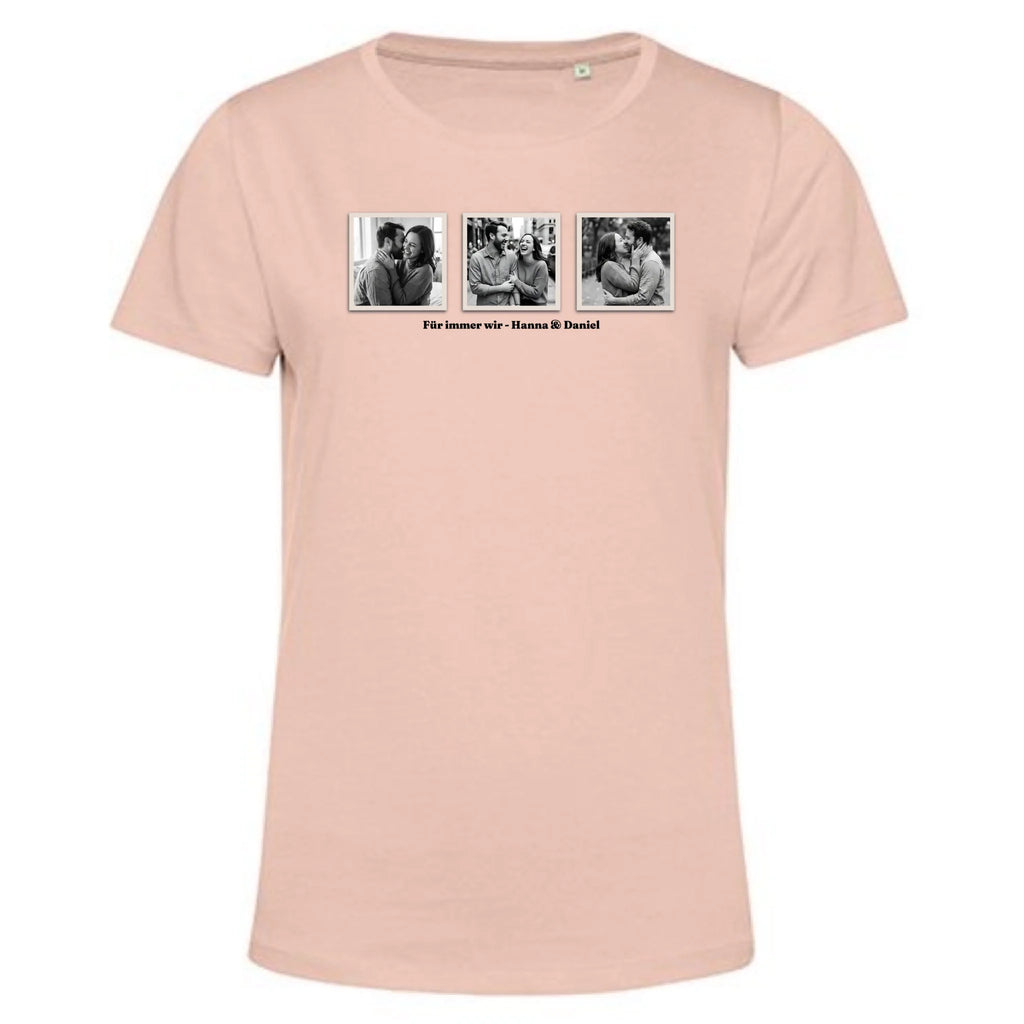 Personalisiertes T-Shirt Damen - rosa