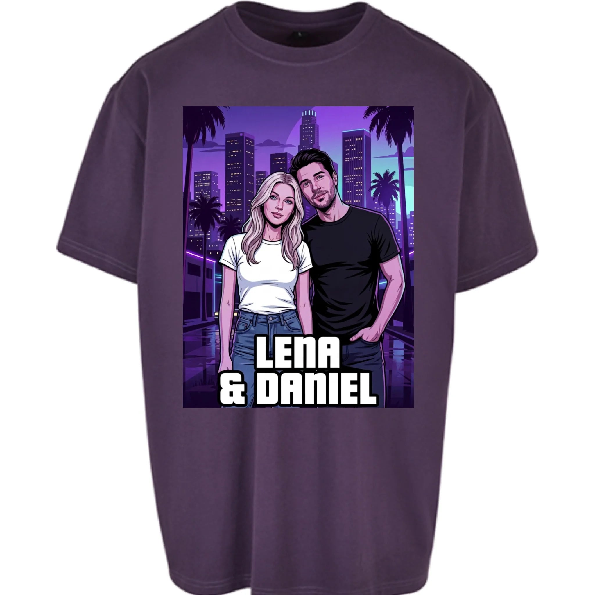 Personalisiertes Oversized T-Shirt