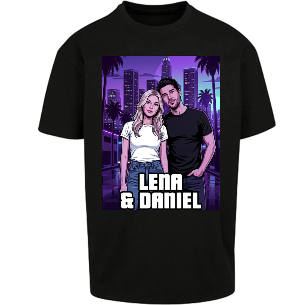 Personalisiertes Oversized T-Shirt