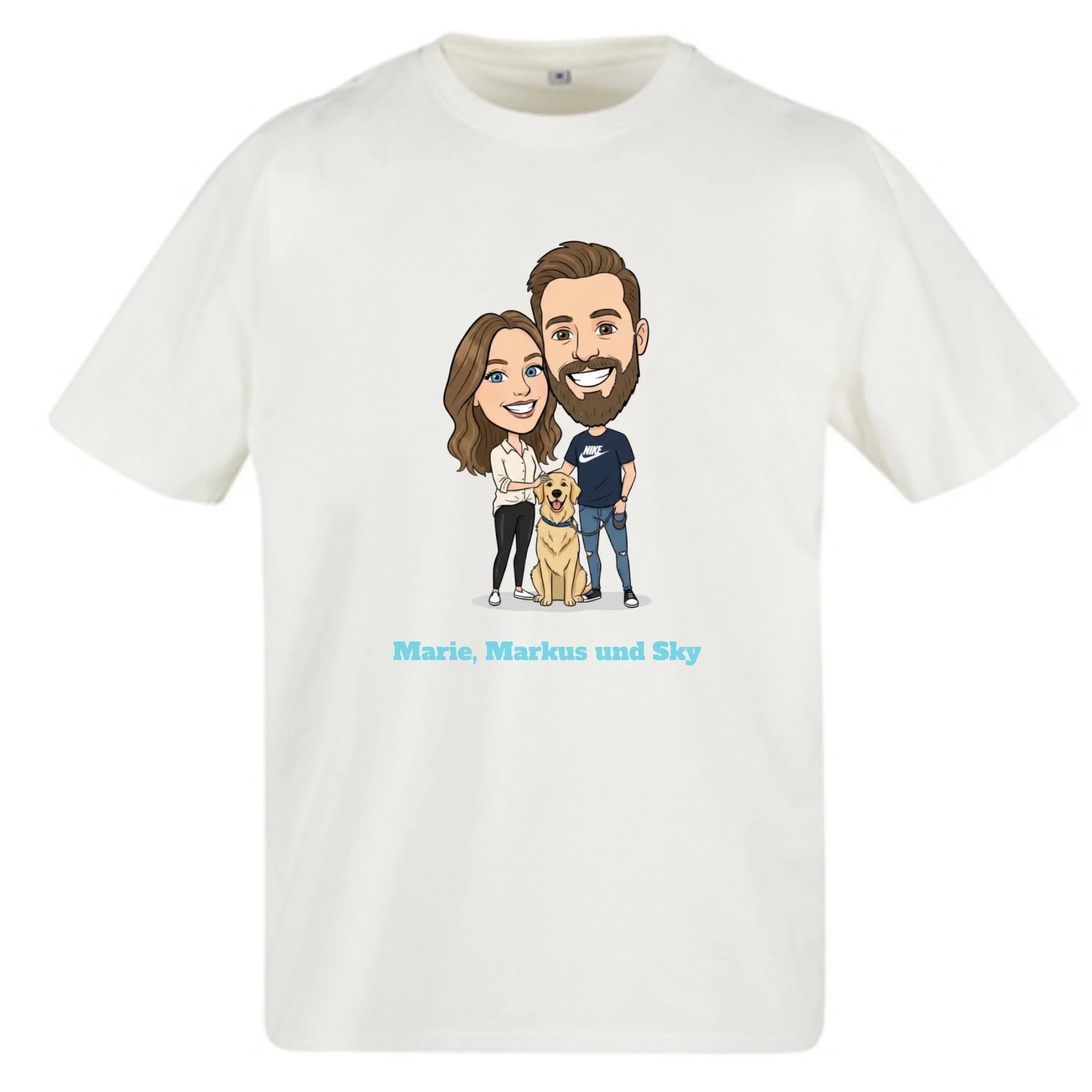 Personalisiertes Oversized T-Shirt