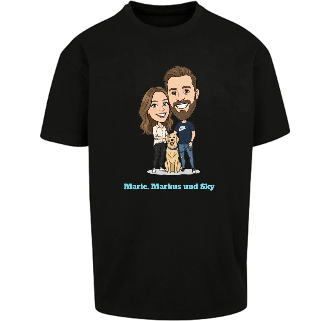 Personalisiertes Oversized T-Shirt