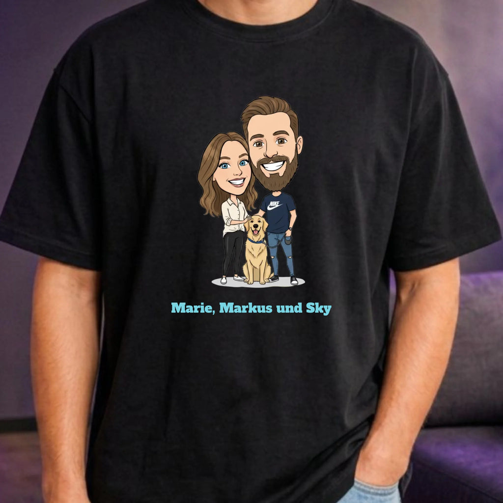 Personalisiertes Oversized T-Shirt