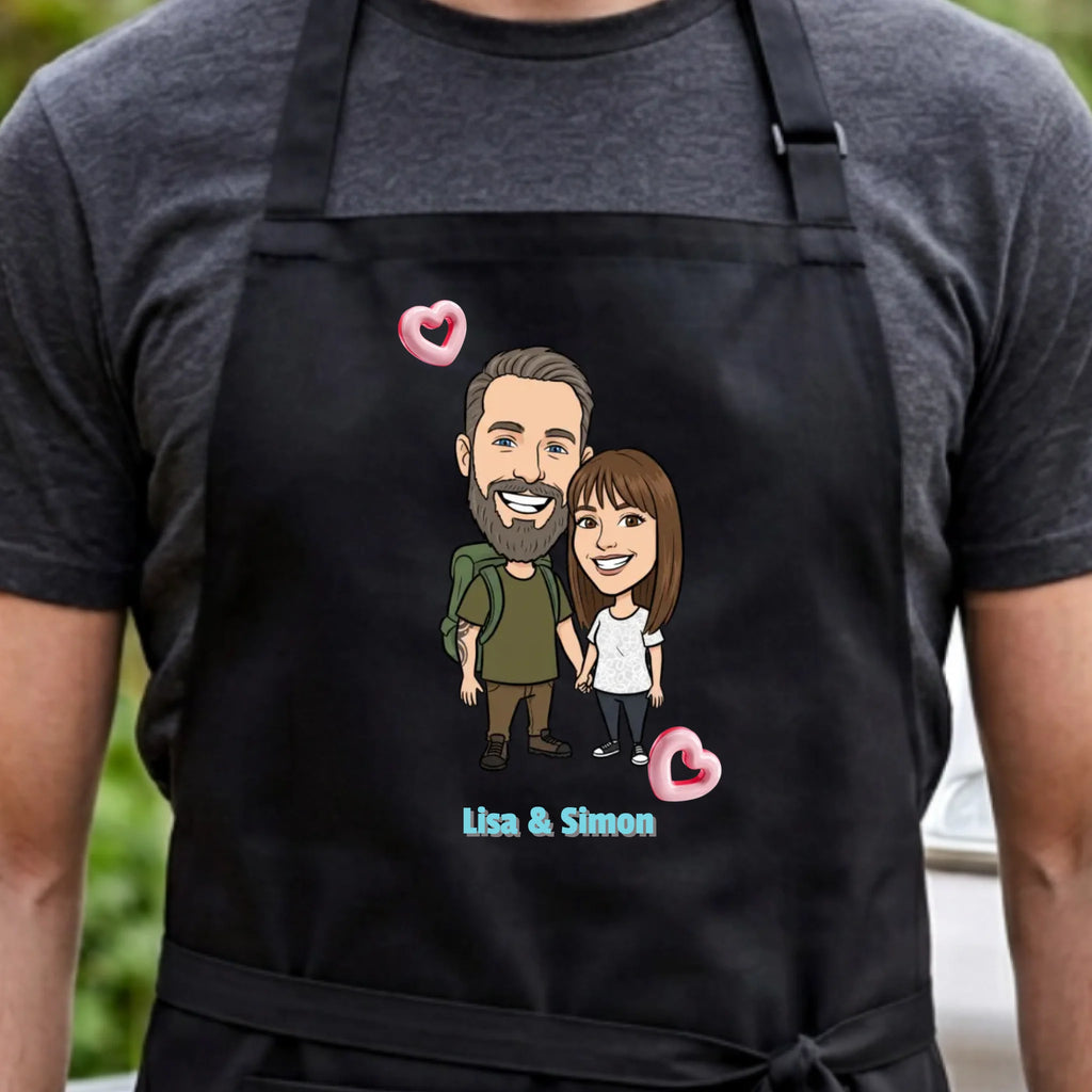 Personalisierte Schürze