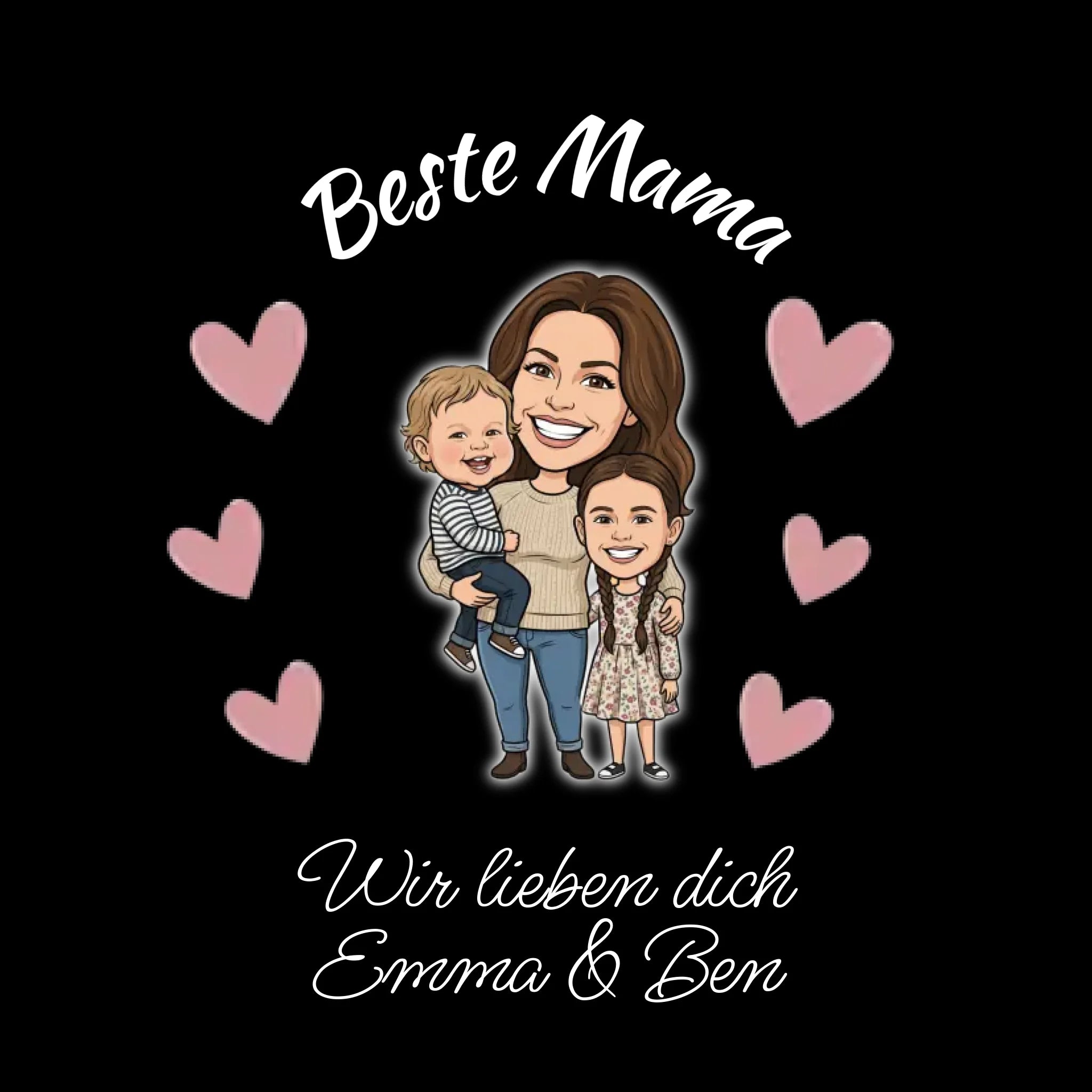 Personalisierte Schürze