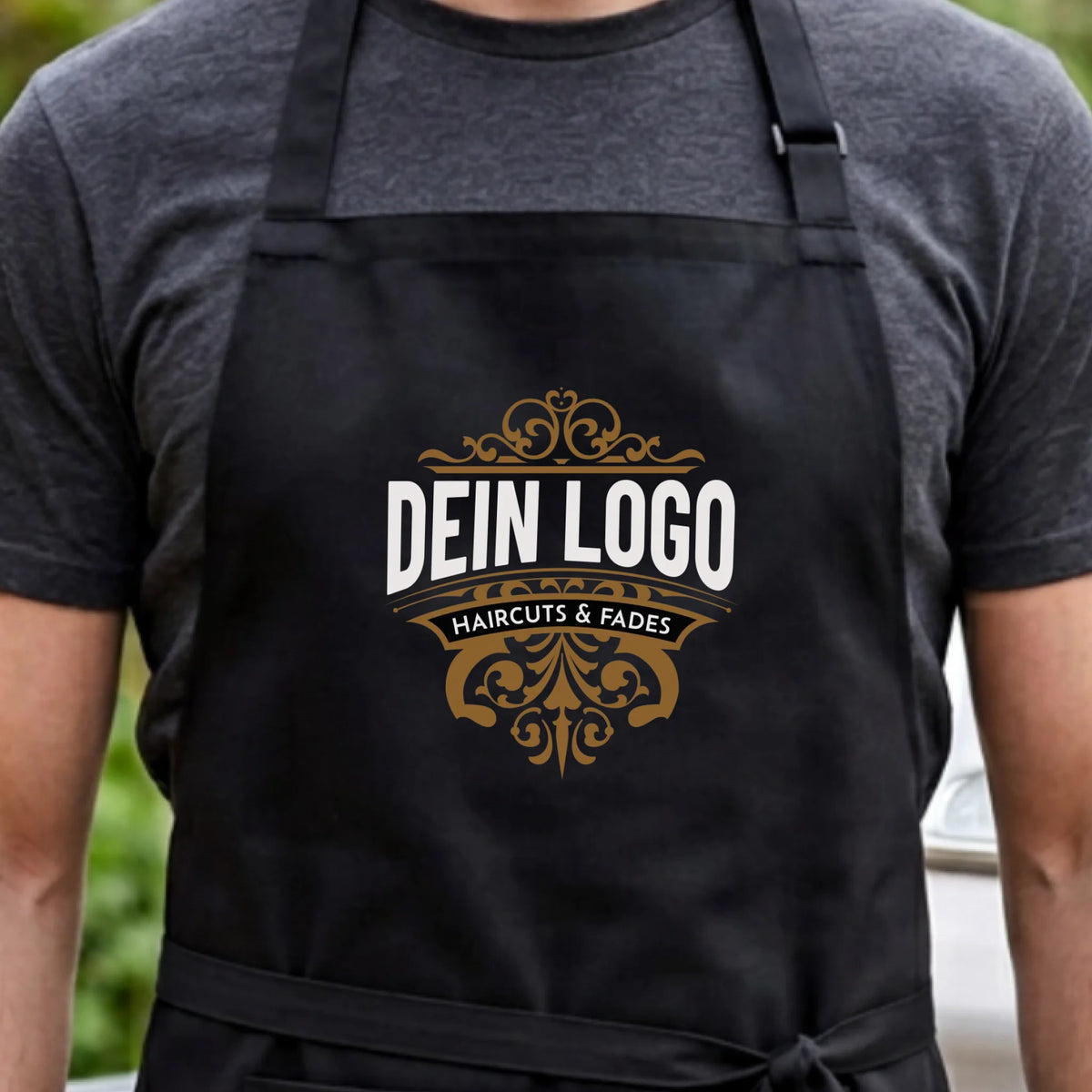Personalisierte Schürze