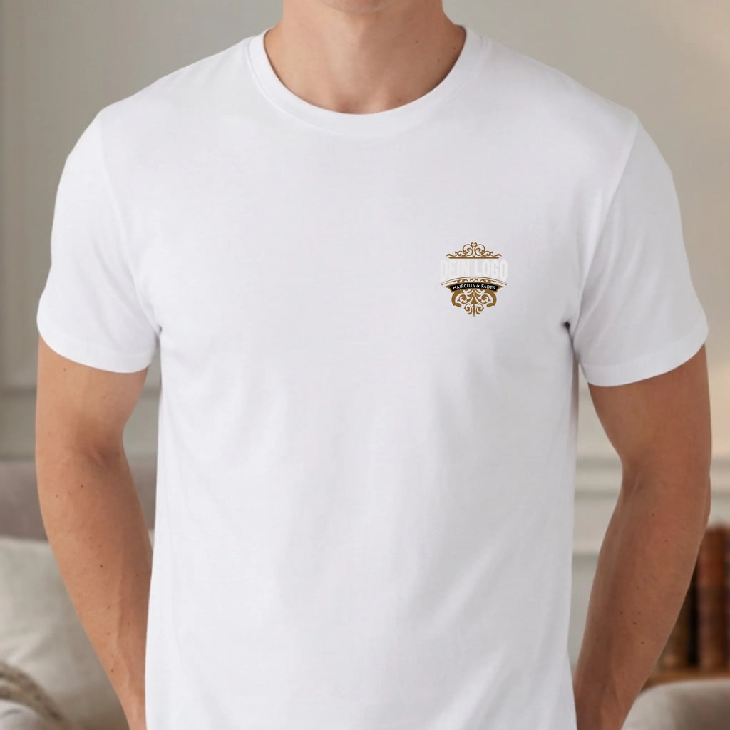 Personalisiertes T-shirt unisex - weiss
