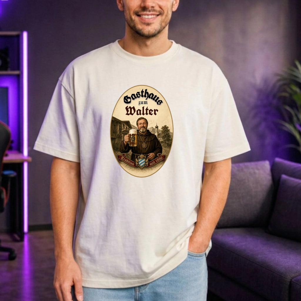 Personalisiertes Oversized T-Shirt