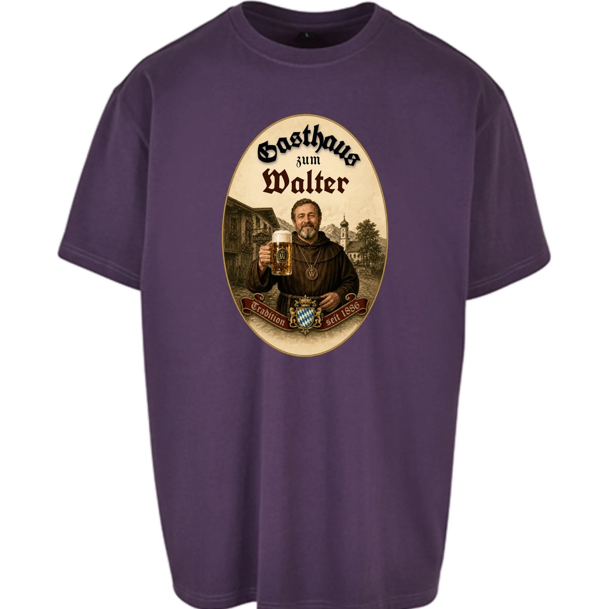 Personalisiertes Oversized T-Shirt