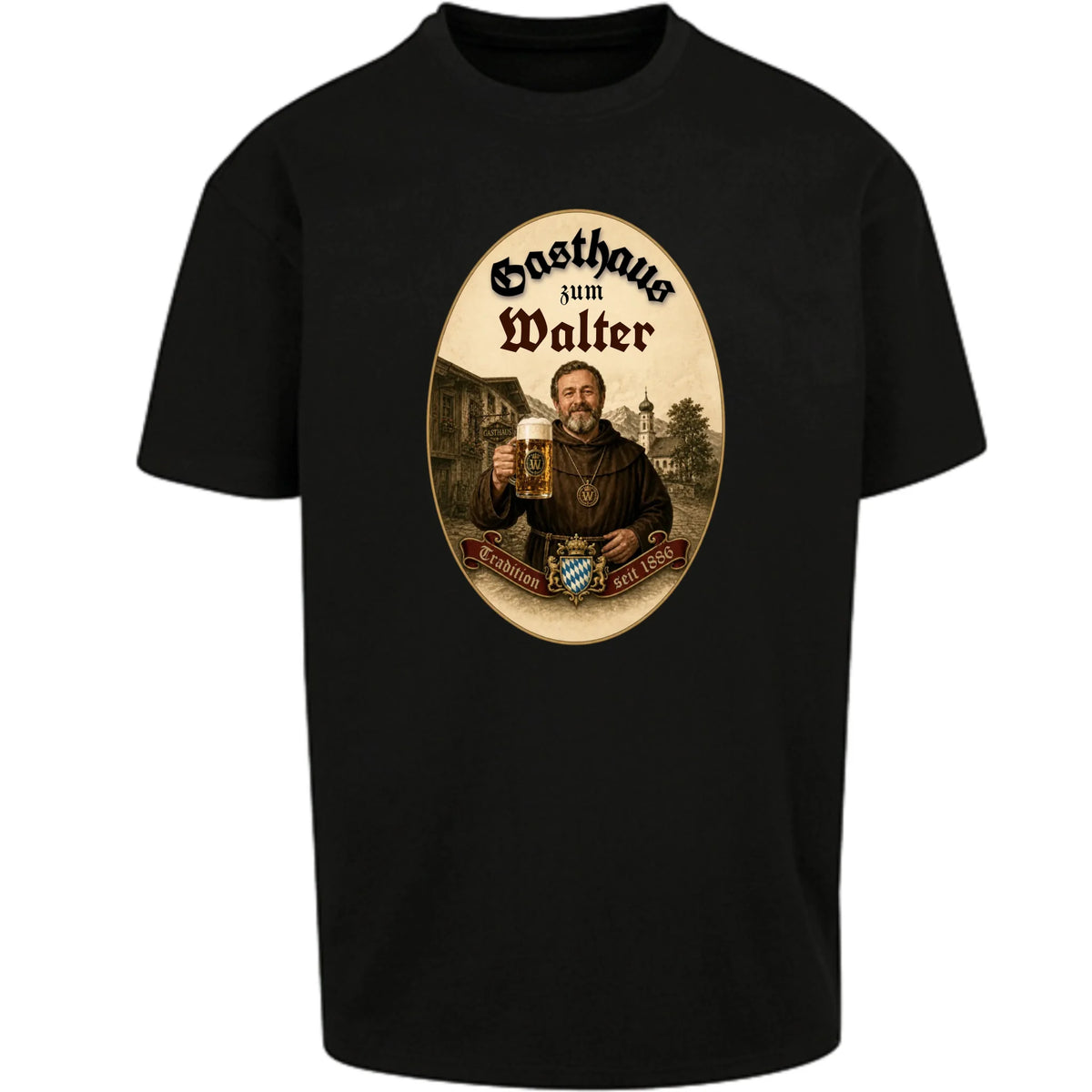 Personalisiertes Oversized T-Shirt