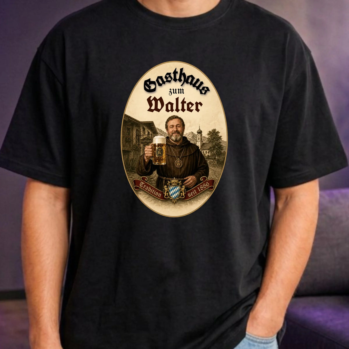 Personalisiertes Oversized T-Shirt