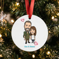 Anhänger für Weihnachtsbaum personalisiert