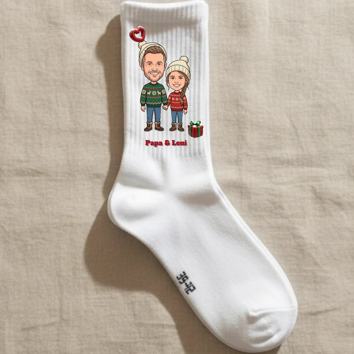 Personalisierte Socken