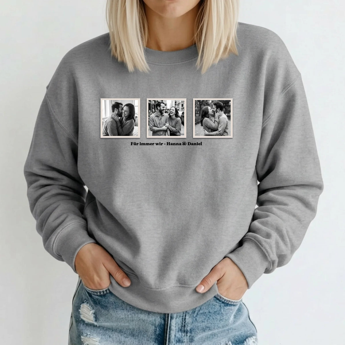 Sweater grau