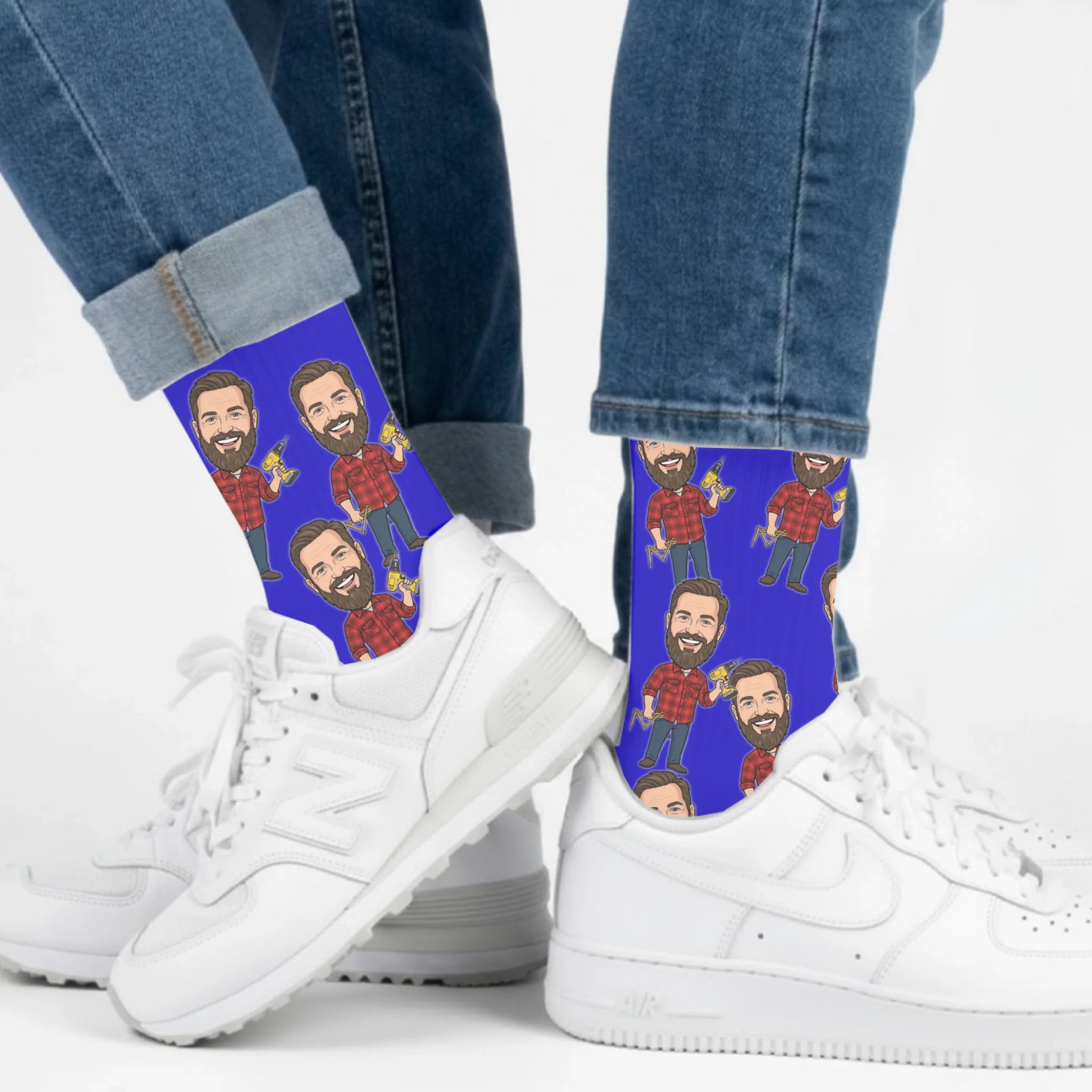 Comic Socken Allover 4