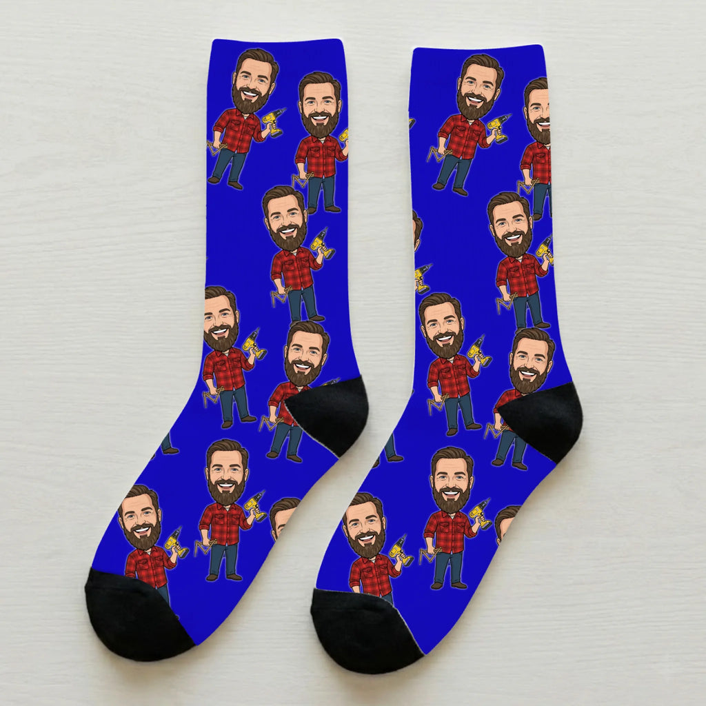 Comic Socken Allover 2