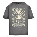 Moonchild Oversize T-Shirt Acid Washed / Asphalt