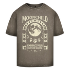 Moonchild Oversize T-Shirt Acid Washed / Dark Khaki
