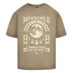 Moonchild Oversize T-Shirt Acid Washed / U.Beige