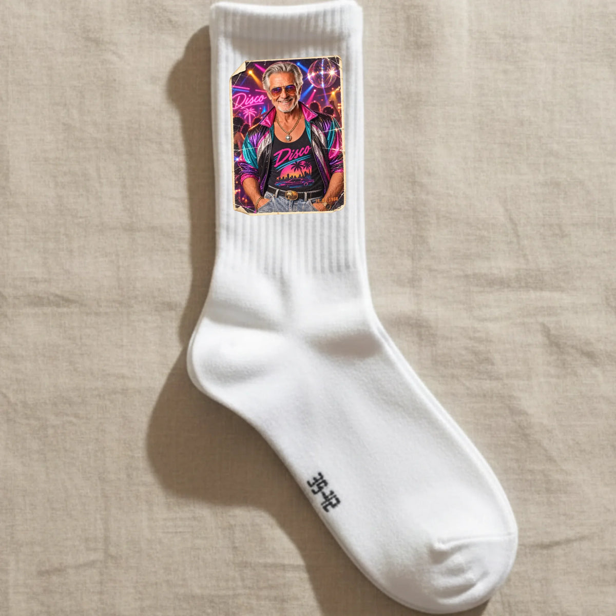 Personalisierte Socken 80s