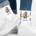 Personalisierte Socken im bayrischen Stil