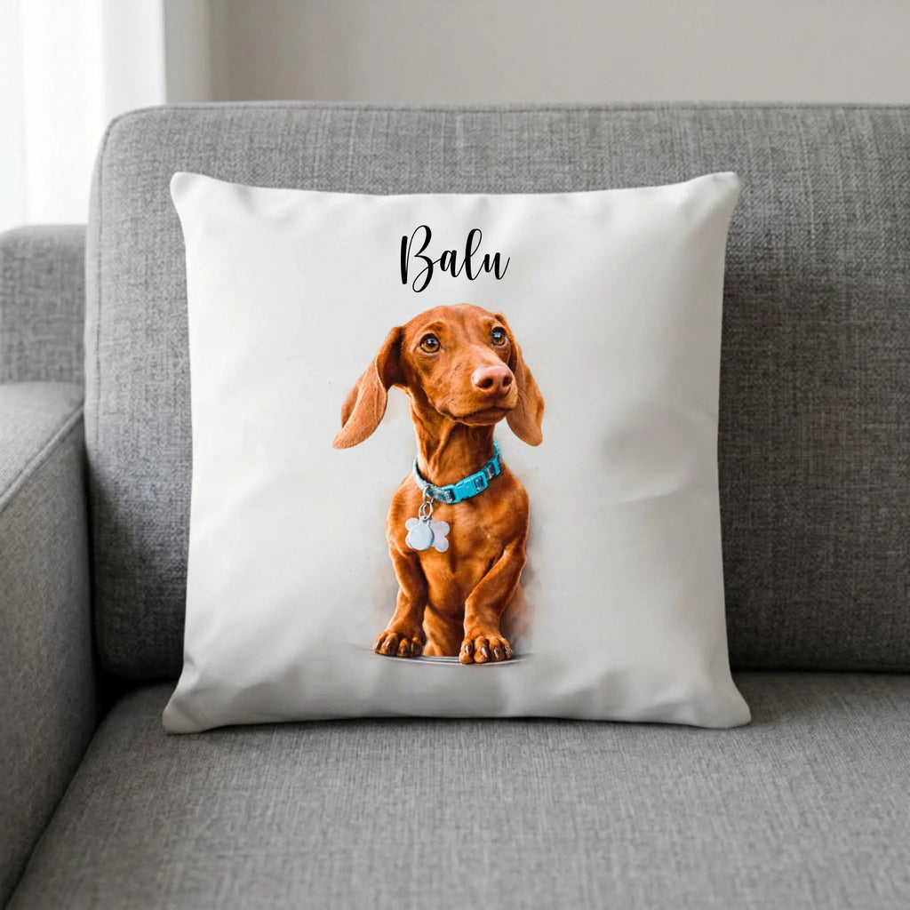 Personalisiertes Hundekissen mit Foto und Name