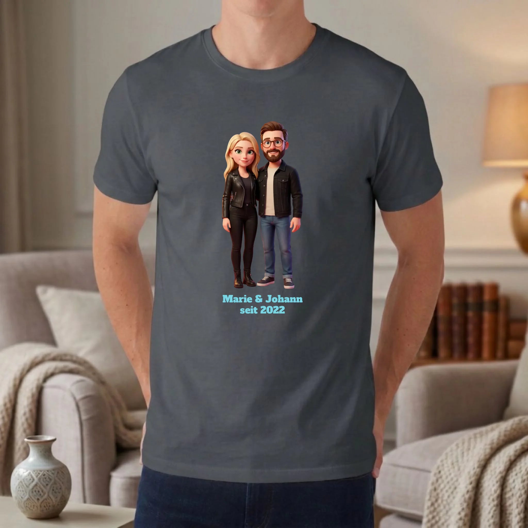Personalisiertes T-Shirt 3D Stil