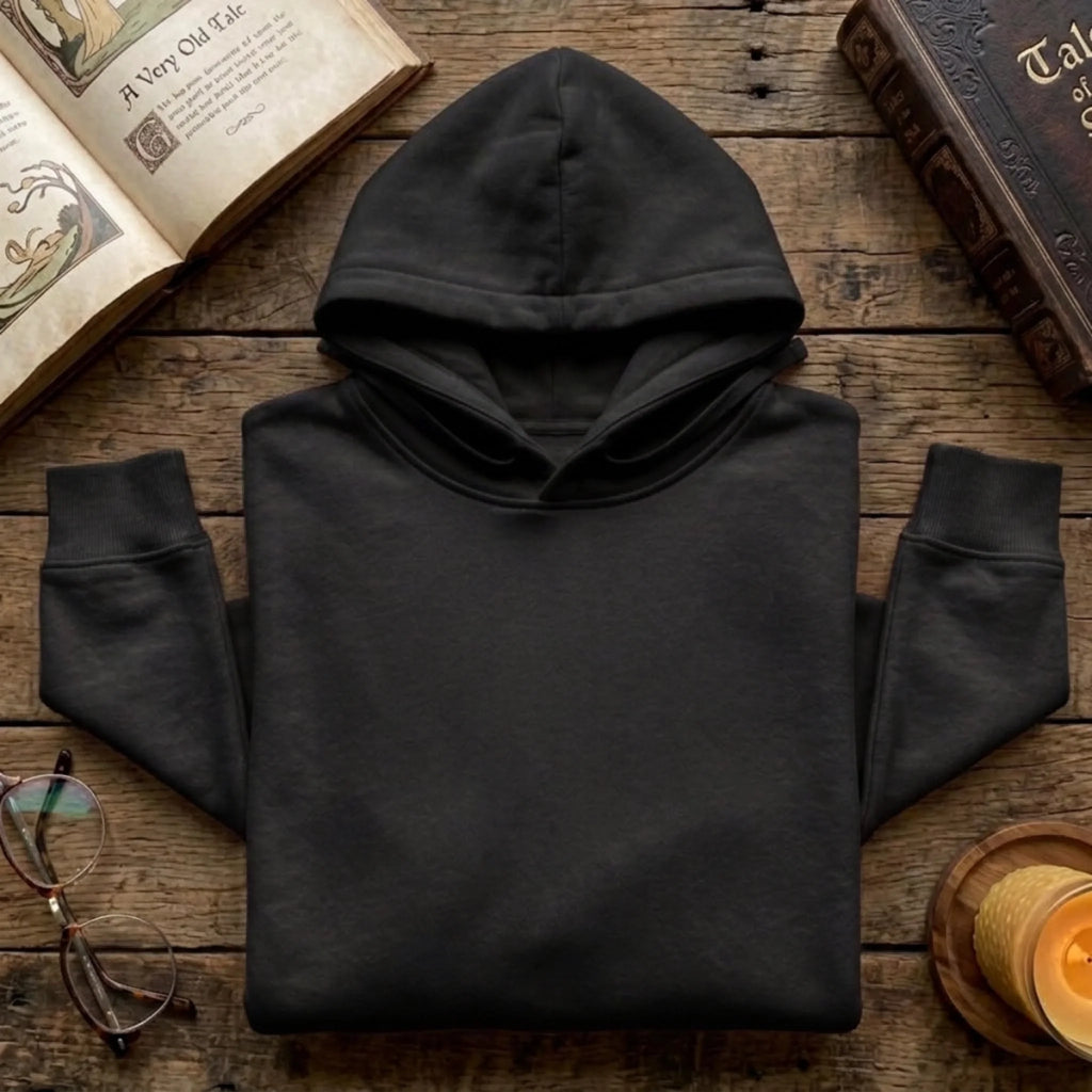 Jagd Design Pullover mit deinem Foto personalisiert – Hoodie schwarz