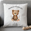Personalisiertes Kissen zur Geburt - Geschenk Baby