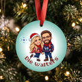 Personalisierter Weihnachtsbaumanhänger im Ugly Sweater Stil – Weihnachtsgeschenk